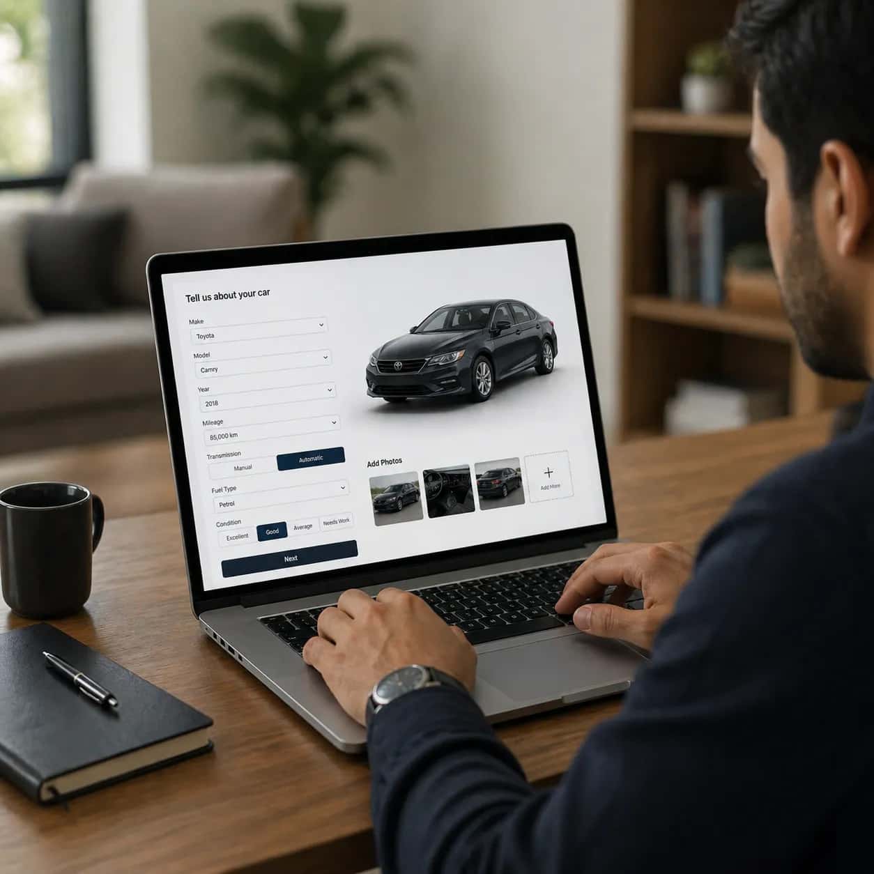 Step 1: Submit Your Car