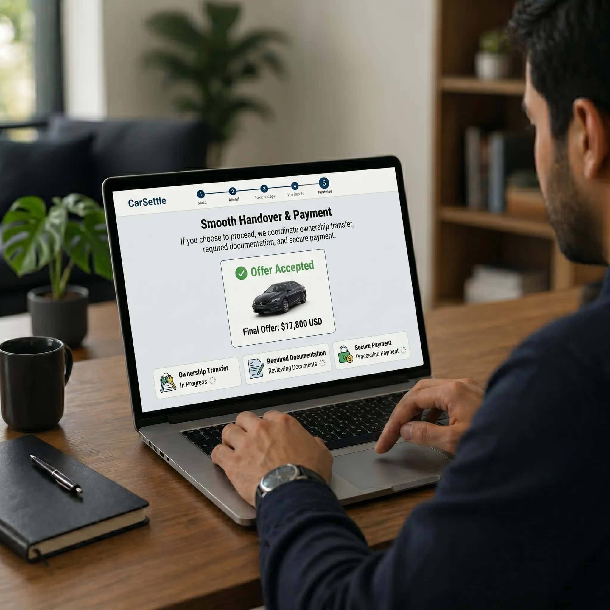 Step 5: Transfer & Payment