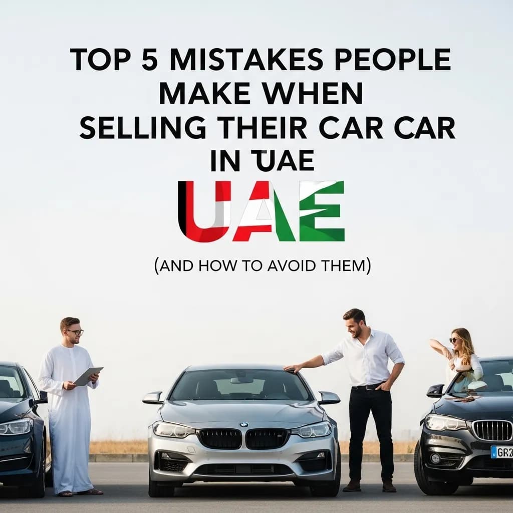 Top 5 Mistakes People Make When Selling Their Car in the UAE (and How to Avoid Them)