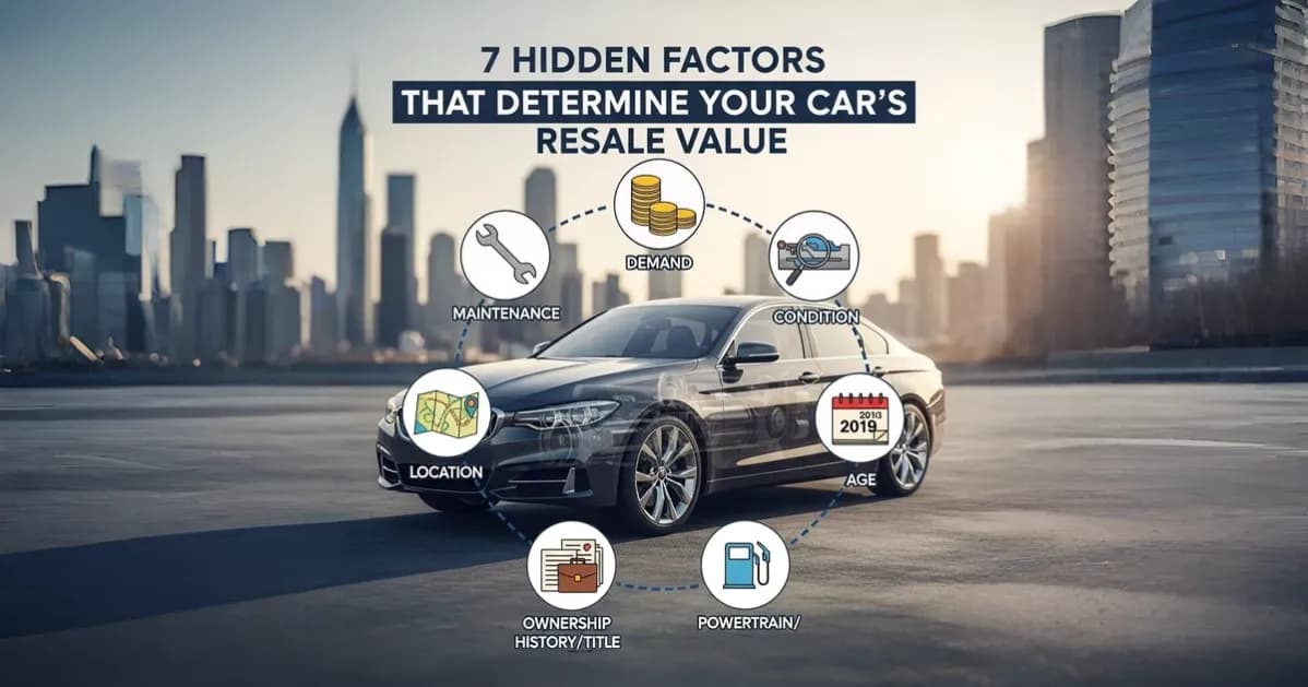 7 Hidden Factors That Determine Your Car’s Resale Value