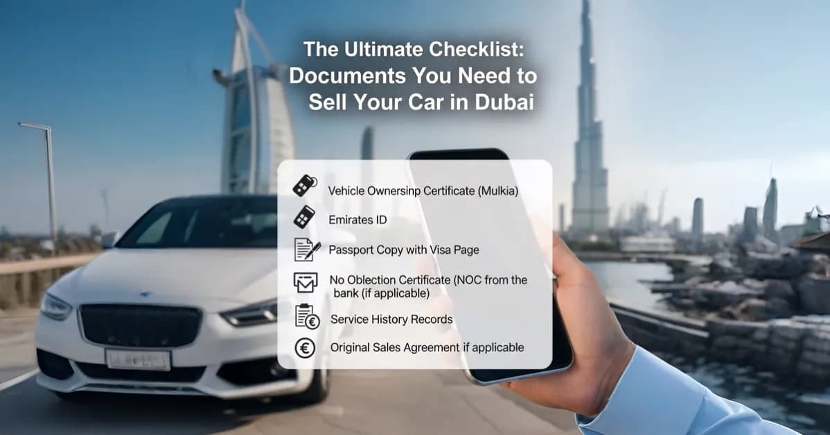 The Ultimate Checklist: Documents You Need to Sell Your Car in Dubai