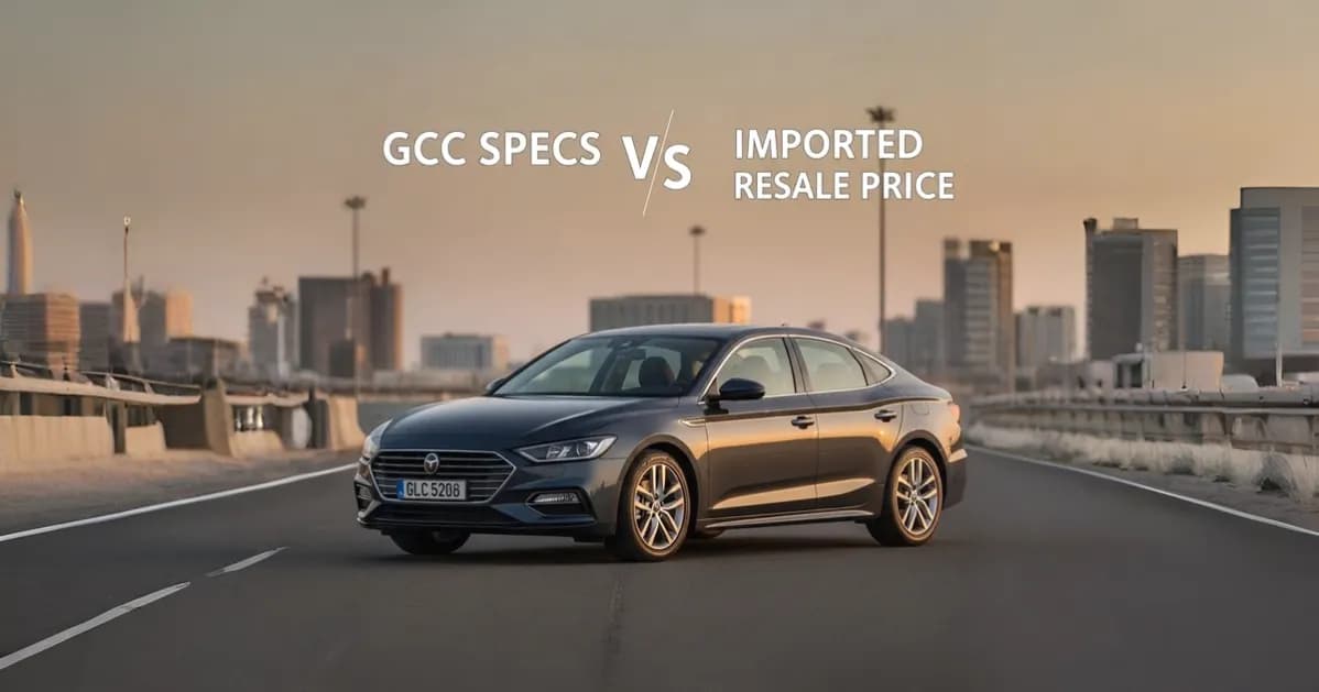 GCC Specs vs. Imported Cars: How It Affects Resale Price
