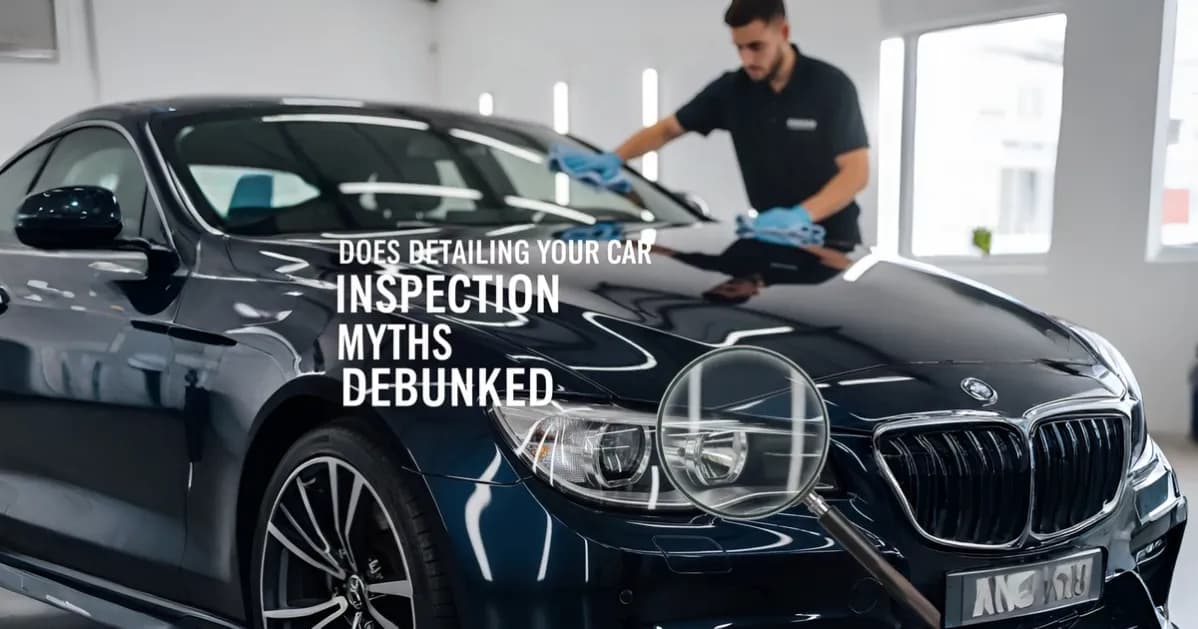 Does Detailing Your Car Increase Its Value? Inspection Myths Debunked